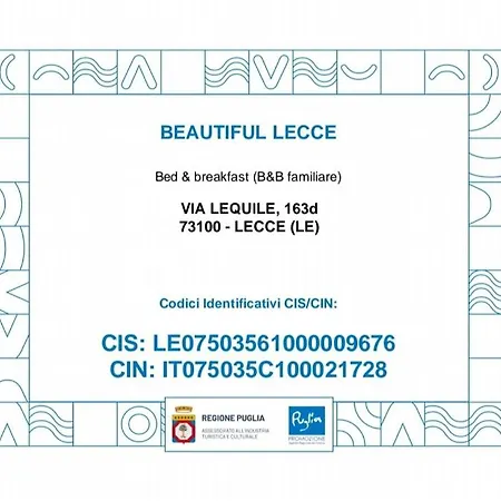 Bed and breakfast Beautiful